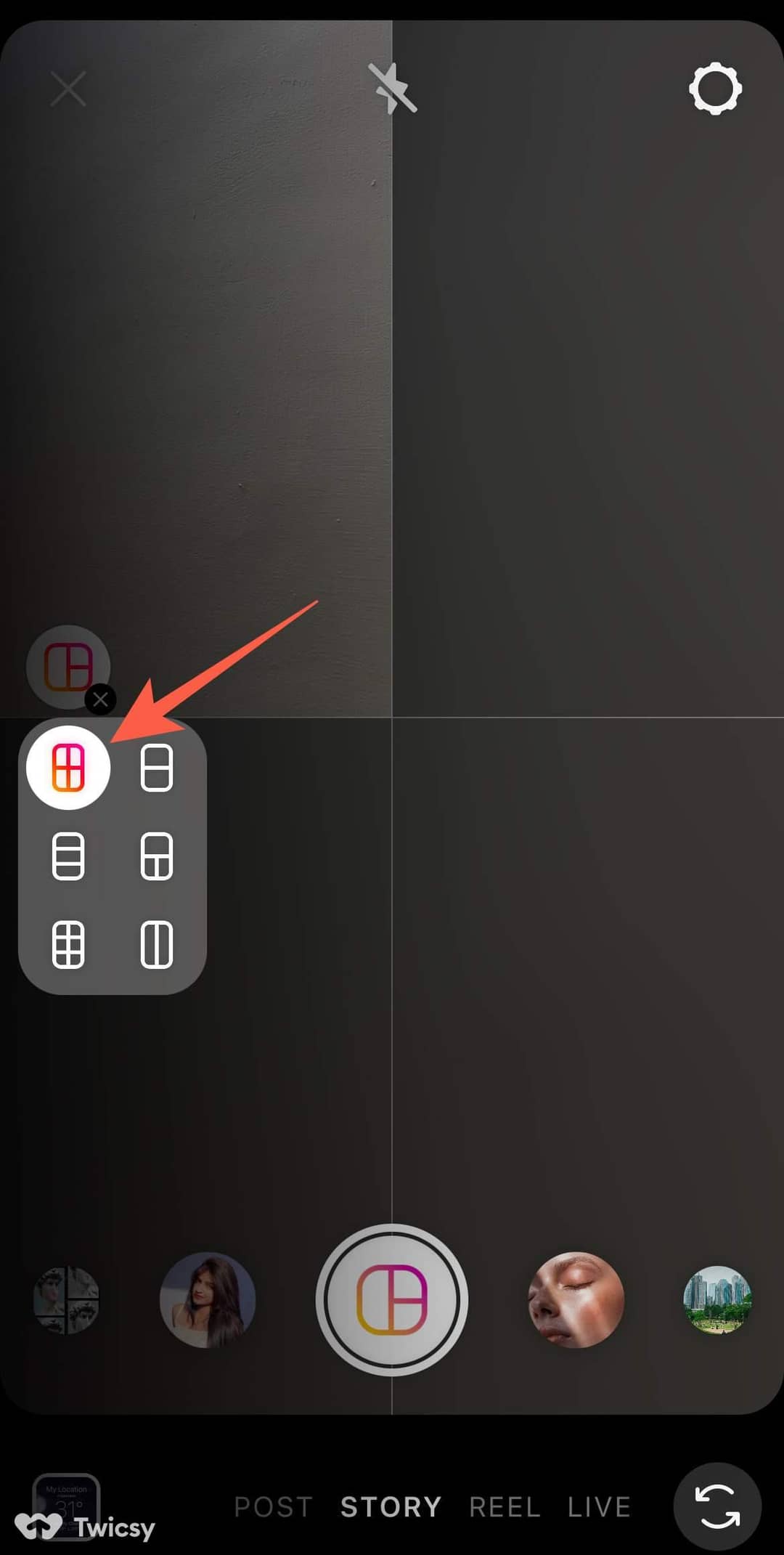 How to Make a Collage on Instagram Story 4