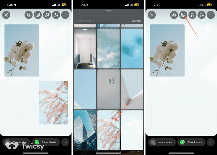How to Add Multiple Photos to an Instagram Story 8