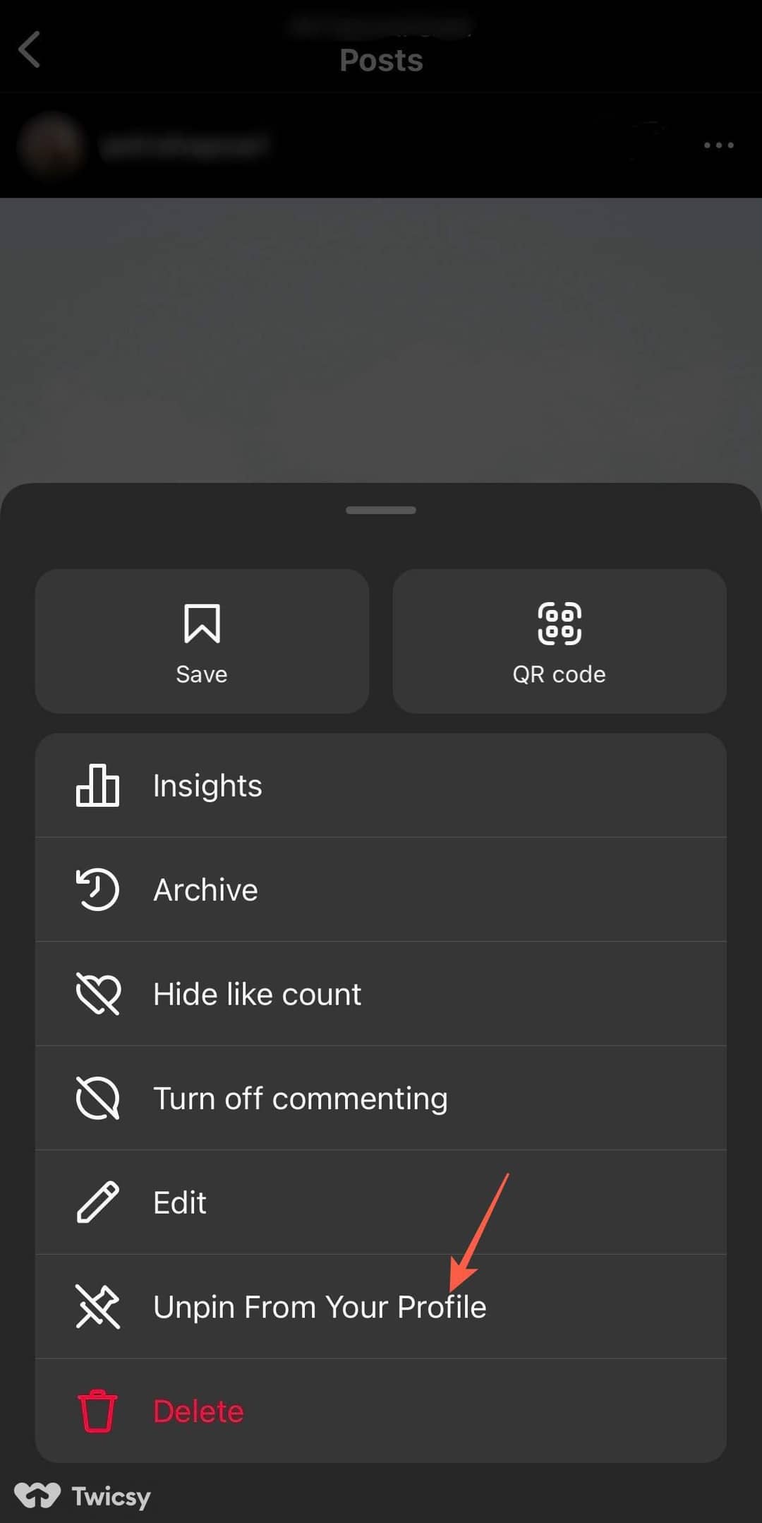 How to Pin a Post on Instagram 3
