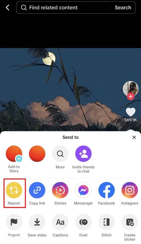 'Repost' Icon