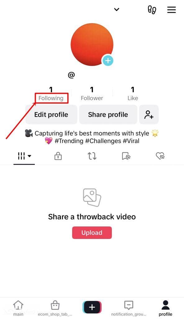 How to Unfollow on TikTok 1