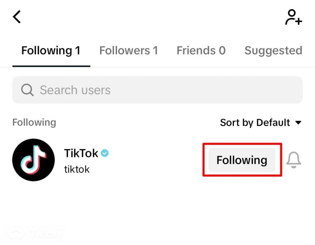 How to Unfollow on TikTok 2
