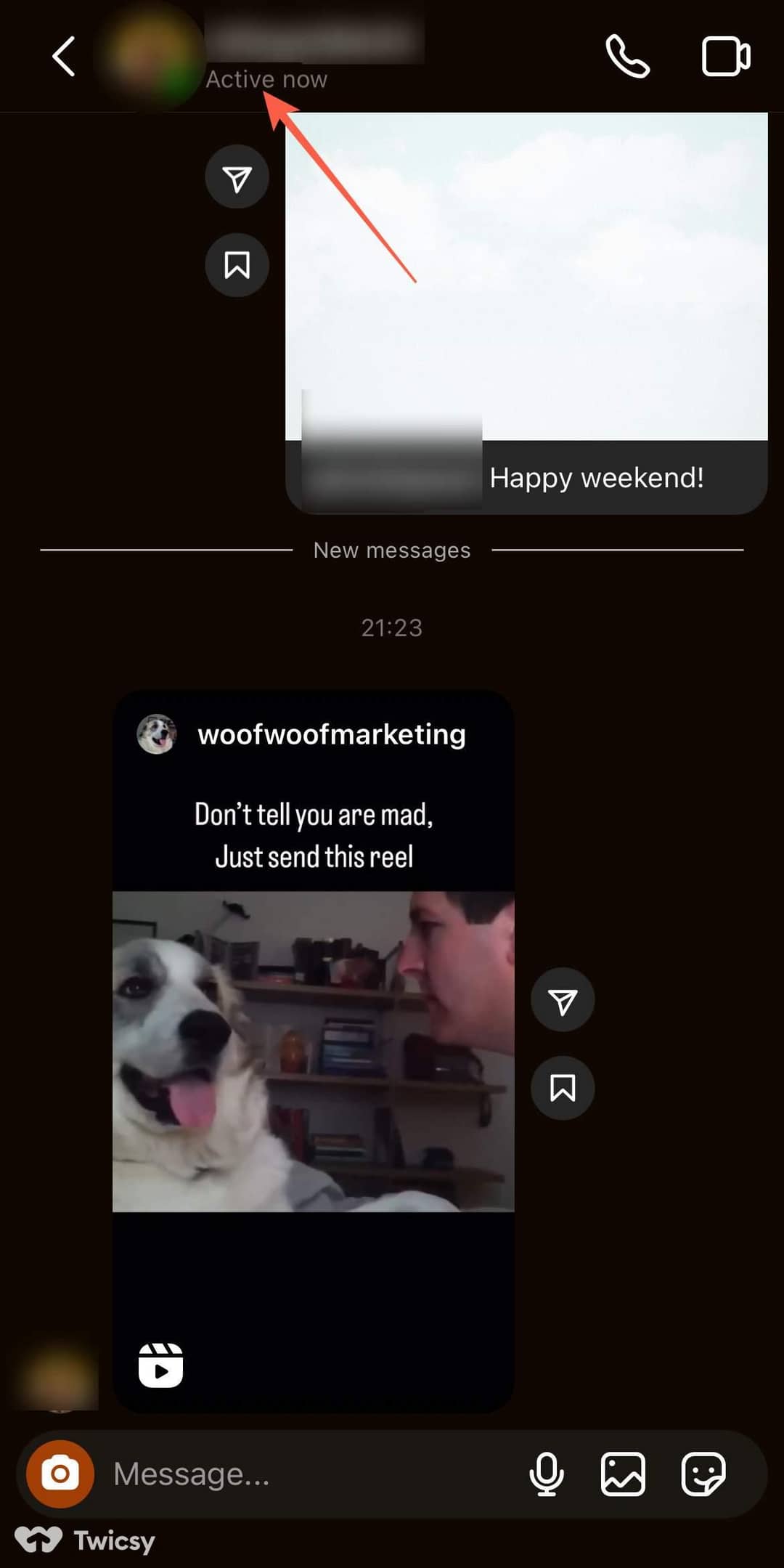 How to See If Someone Is Active on Instagram 2
