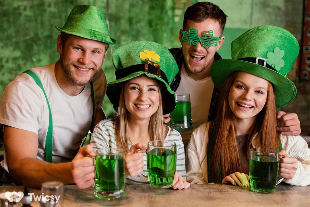 Green St Patrick's Day Instagram Captions