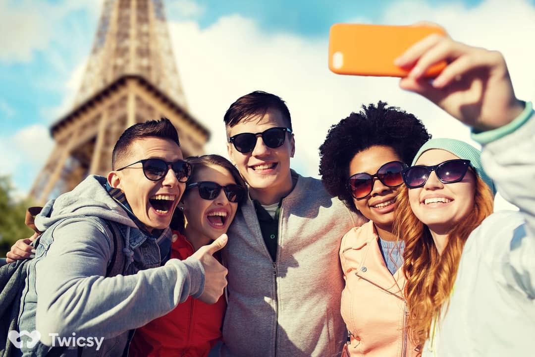 Paris Captions Instagram for Trips with Friends