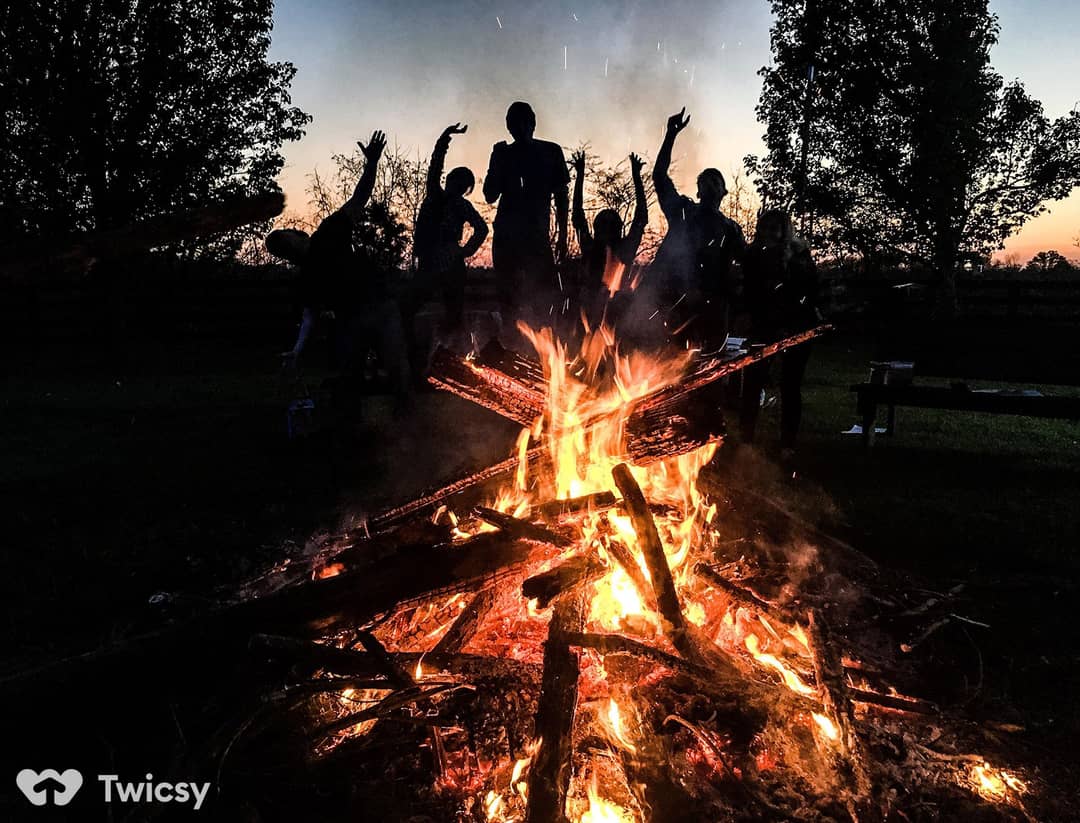Fire Instagram Captions About Bonfires