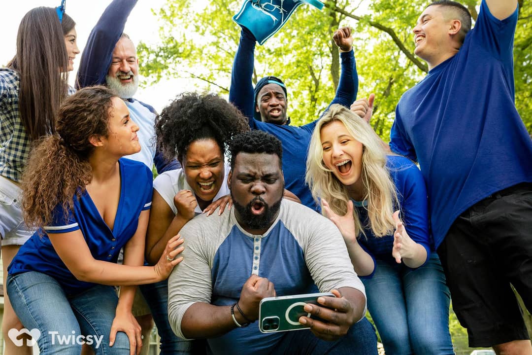 Football Instagram Captions with Friends