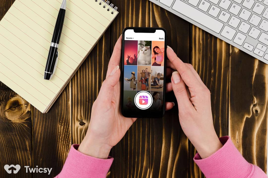 Watch a Reel on Your Newsfeed